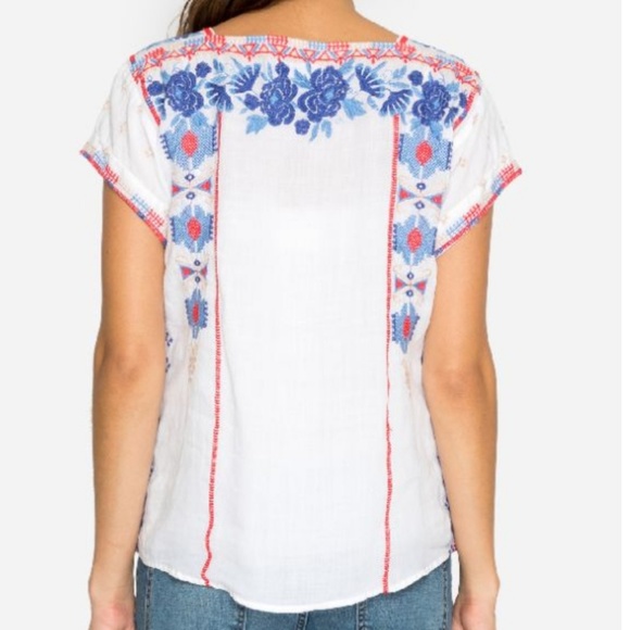 Johnny was ZELDA MEXICAN PEASANT TOP - Picture 8 of 9